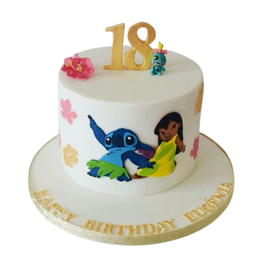 Lilo And Stitch Cake V8