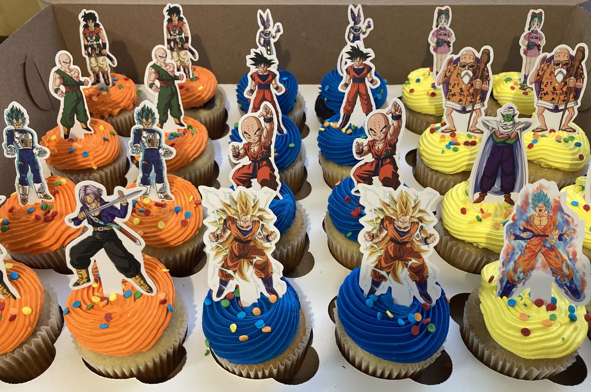 Dragon Ball Cup Cakes V3
