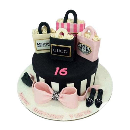 Shopping Birthday Cake V9