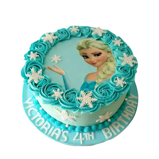 Frozen Elsa Birthday Cake V9