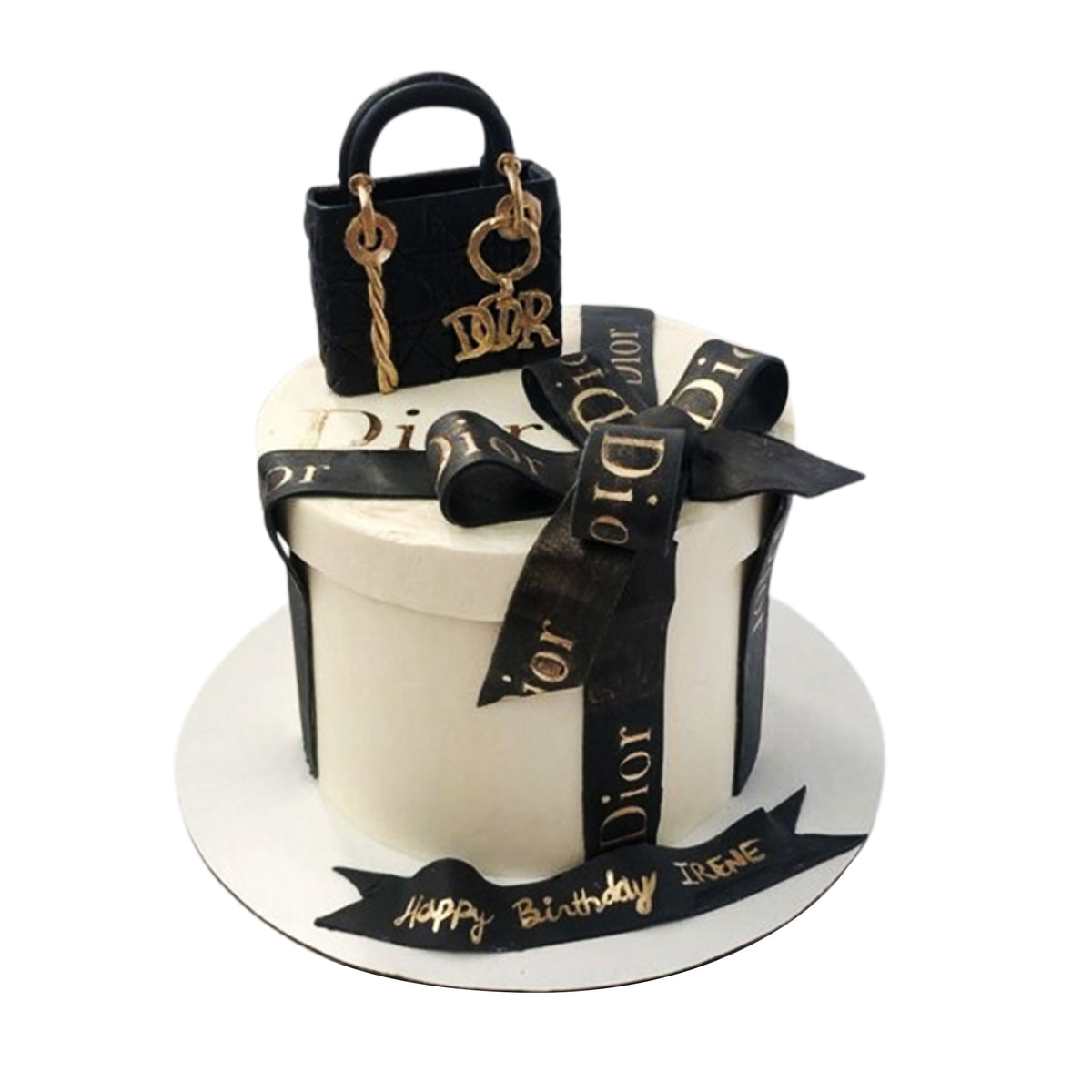 Dior-Inspired Handbag Cake V5