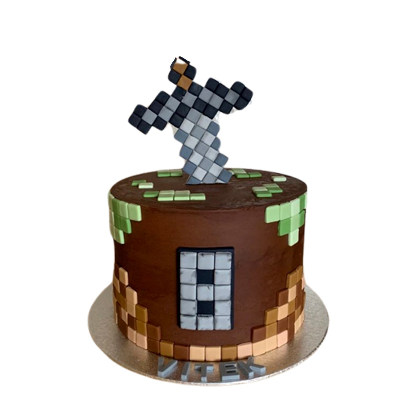 Minecraft Game Cake V5