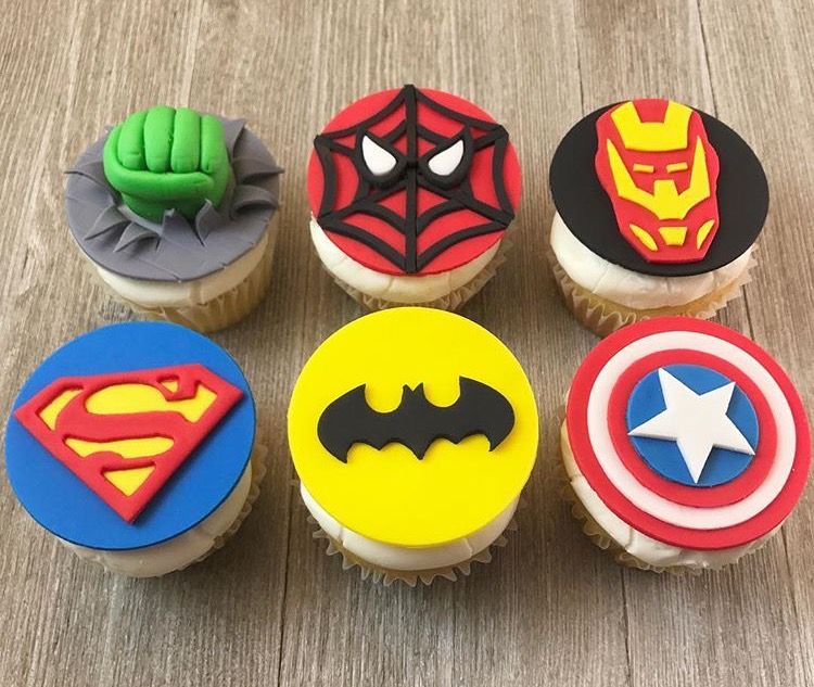 Avenger Cup Cakes V1