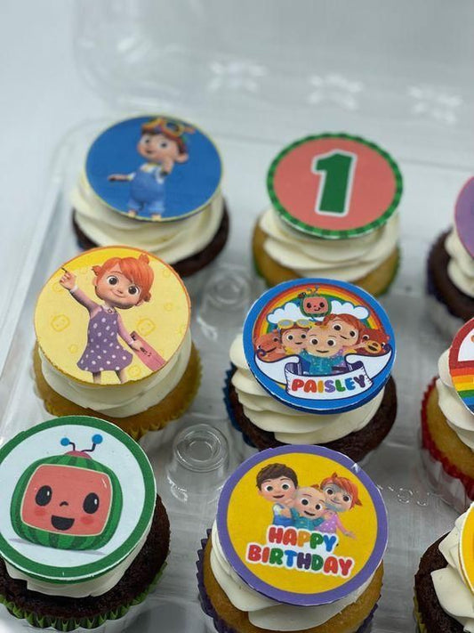Cocomelon Cup Cakes V1