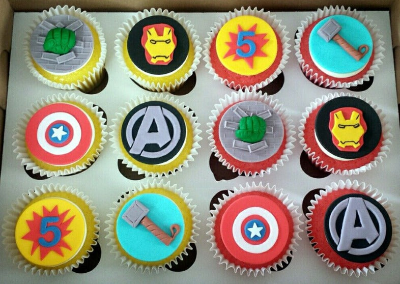 Avenger Cup Cakes V4