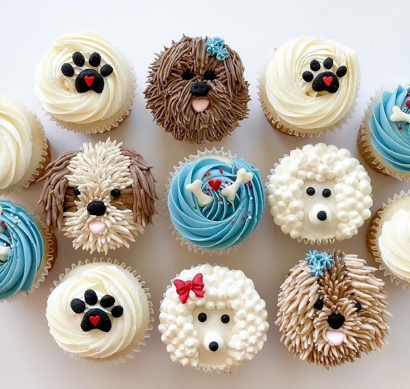 Puppy Dog Cup Cakes V5