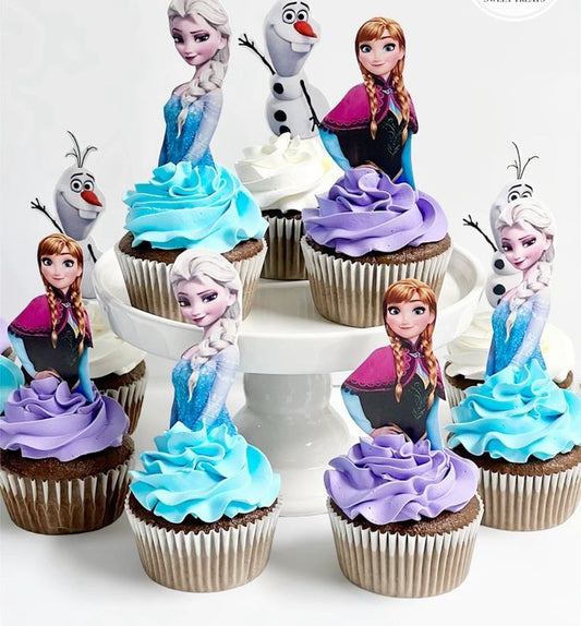 Frozen Elsa Cup Cakes V5