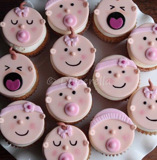 Baby Shower Cup Cakes V5