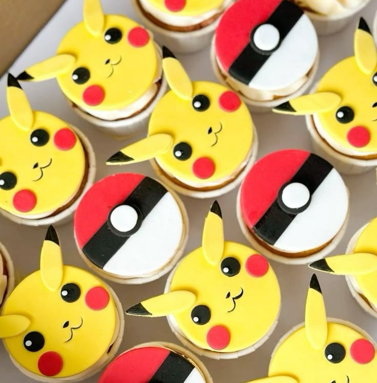 Pikachu Cup Cakes V4