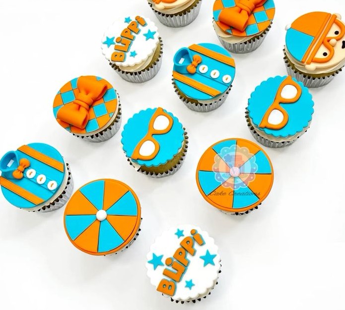Blippi Cup Cakes V6