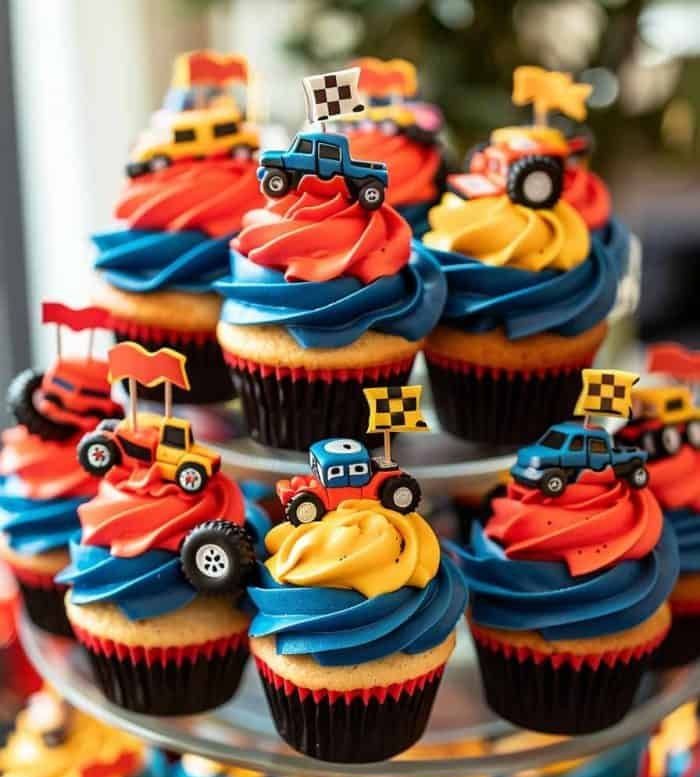 Blaze Monster Cup Cakes V6