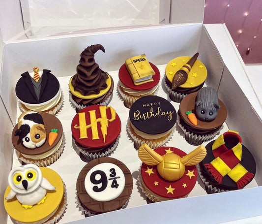 Harry Potter Cup Cakes V8