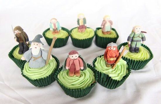 Lord of the Rings Day Cup Cakes V6