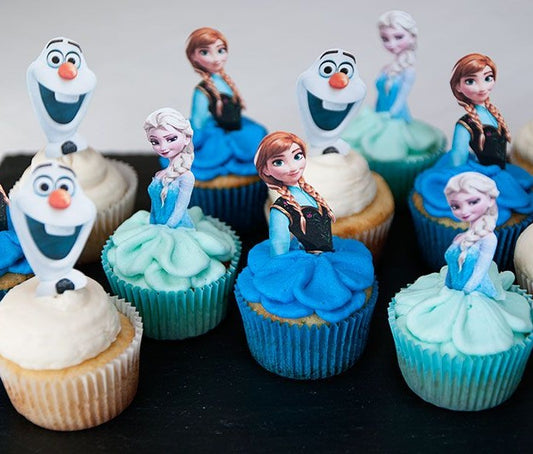 Frozen Elsa Cup Cakes V6