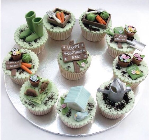Gardening Cup Cakes V5