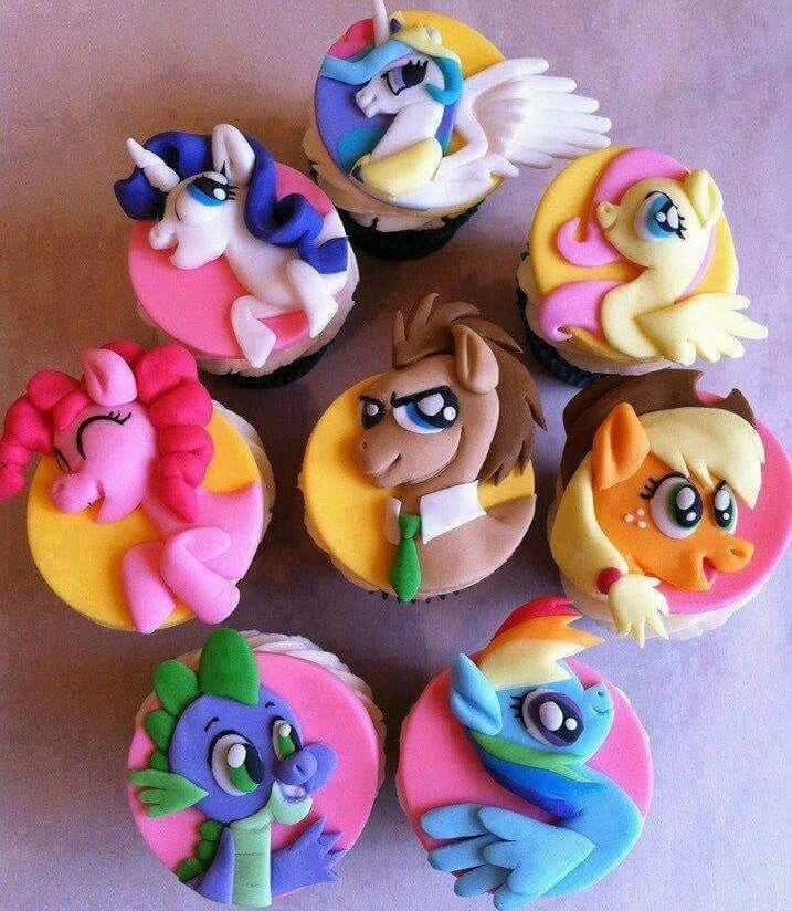 My Little Pony Cup Cakes V6