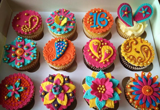 Diwali Cup Cakes V6
