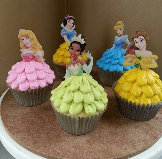 Disney Princess Cup Cakes V8