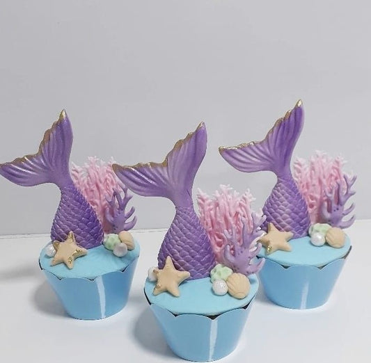 Princess Ariel Cup Cakes V8