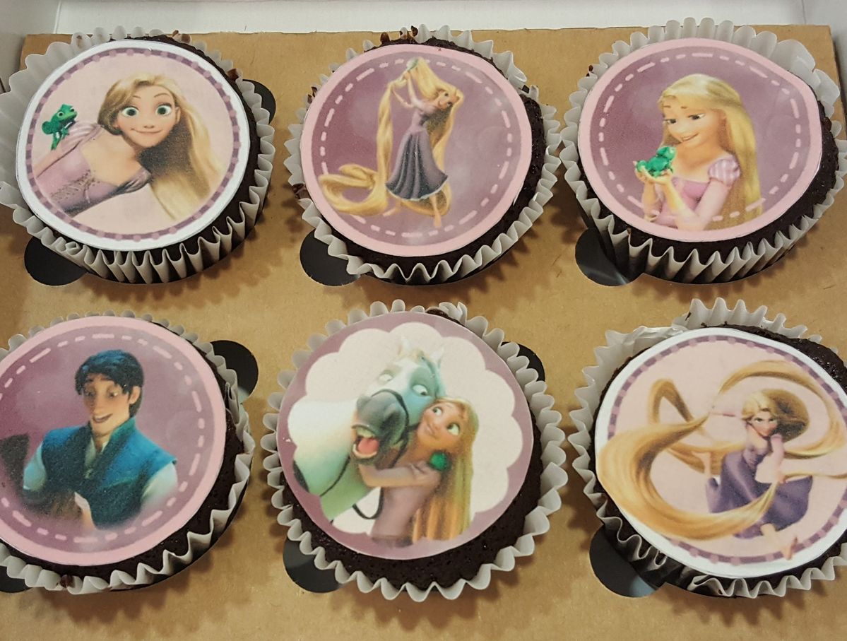 Rapunzel Cup Cakes V7