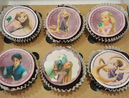 Rapunzel Cup Cakes V7