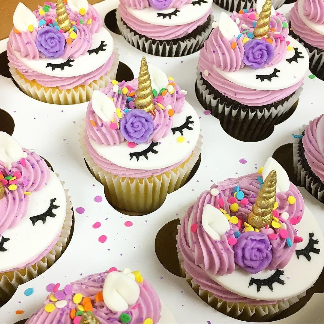 Unicorn Cup Cakes V8
