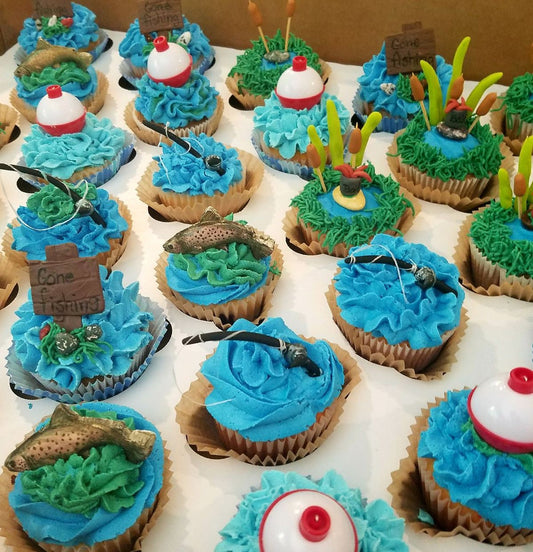 Fishing Cup Cakes V9