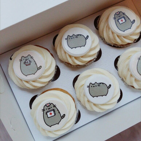 Pusheen the Cat Cup Cakes V7