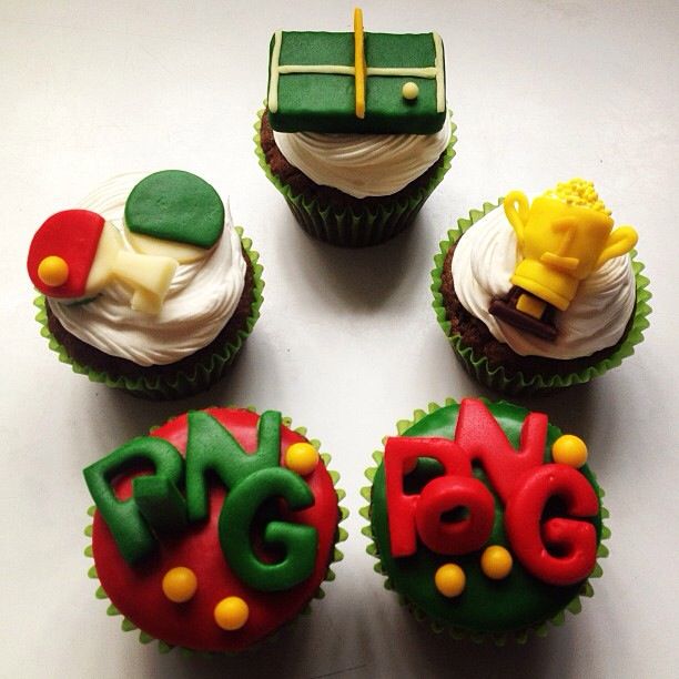 Table tennis Cup Cakes V5