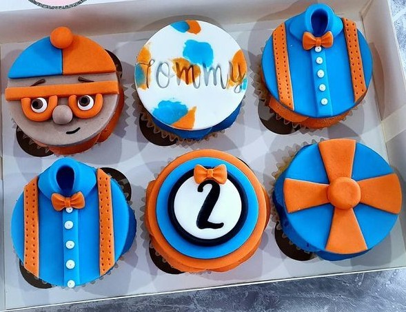 Blippi Cup Cakes V7