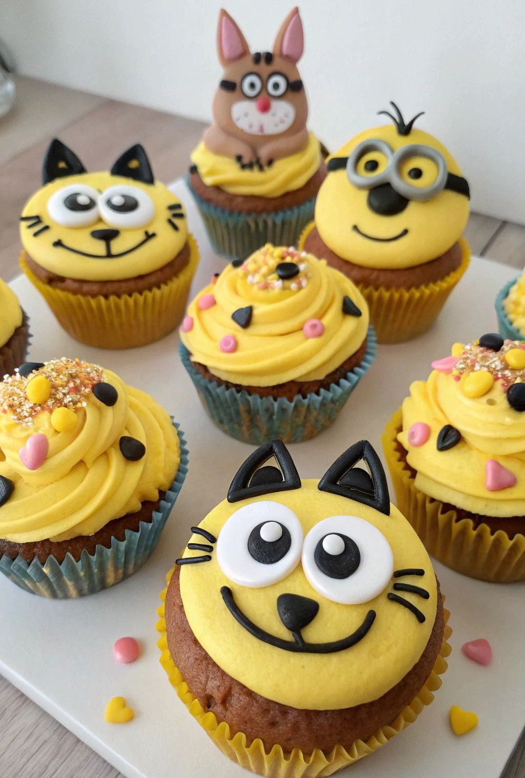 Animal Theme Cup Cakes V7